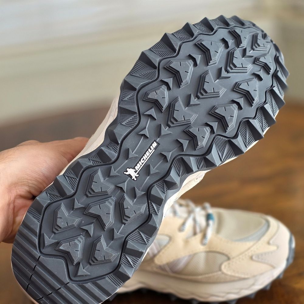 Mizuno Wave Mujin TL Nomad Pack Trail Shoes Silver Cloud Sand Cedar Men's 8.5 - Picture 14 of 16